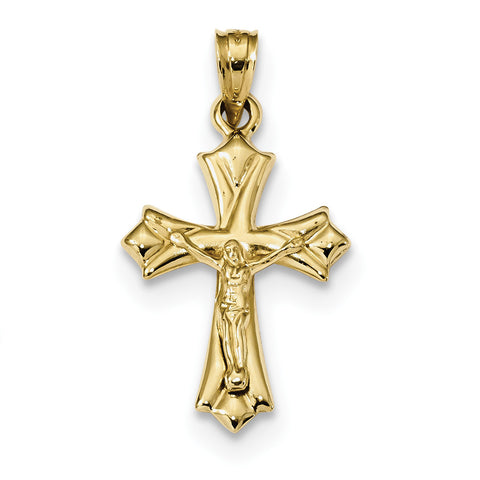 10k Reversible Crucifix /Cross Pendant 10C1340 - shirin-diamonds