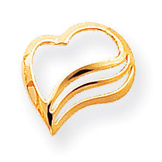 10k Heart Charm 10C382 - shirin-diamonds