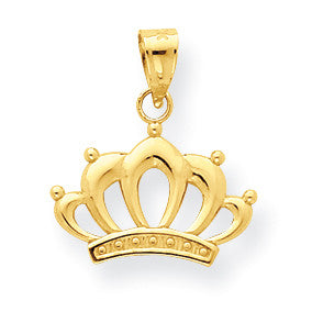10k Crown Charm 10C989 - shirin-diamonds