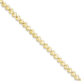 10k Heart Bracelet 10DC20 - shirin-diamonds