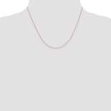 10k Yellow Gold 18in .5mm Box Necklace Chain