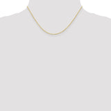 10k Yellow Gold Singapore Chain Necklace