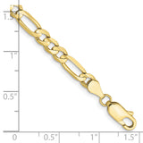 10k 4.5mm Light Figaro Chain