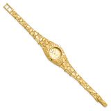 10k Champagne 22mm Dial Nugget Watch