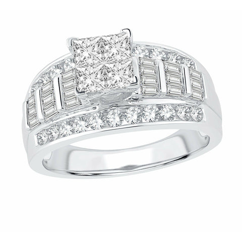 14K 1.50ct Bridal Ring