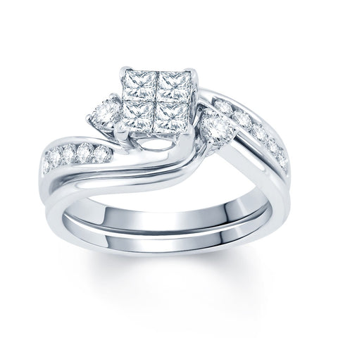 14K  3.00CT  Diamond Bridal Ring
