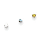 Core Gold 10k 1.5mm Set of 3 Nose Studs
