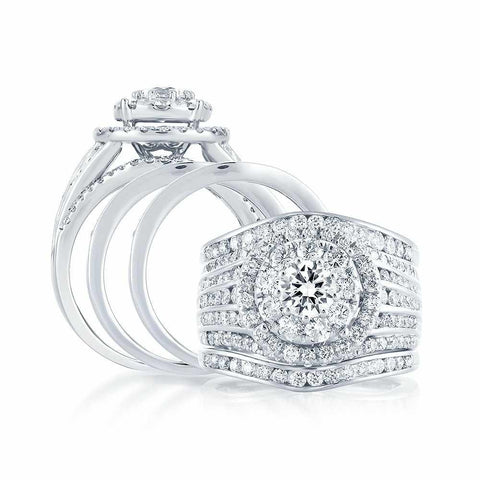 14K  2.45CT  BRIDAL Diamond RING