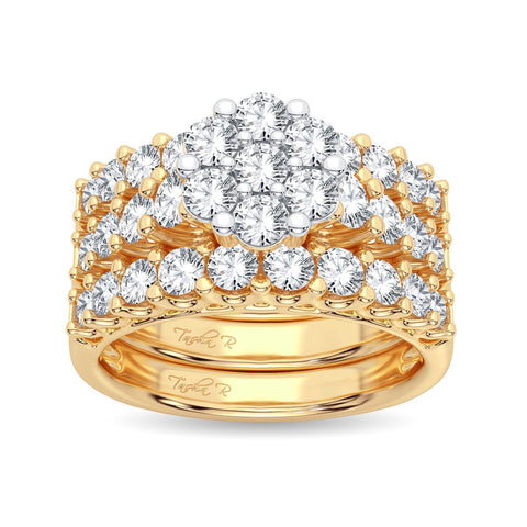 14K 2.00CT Diamond Bridal Ring