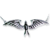 body jewelry Back Belly Chains Black Enamel Filled Dove w Ball Weight Small (Fits 24 BBCC103-SM<BR>