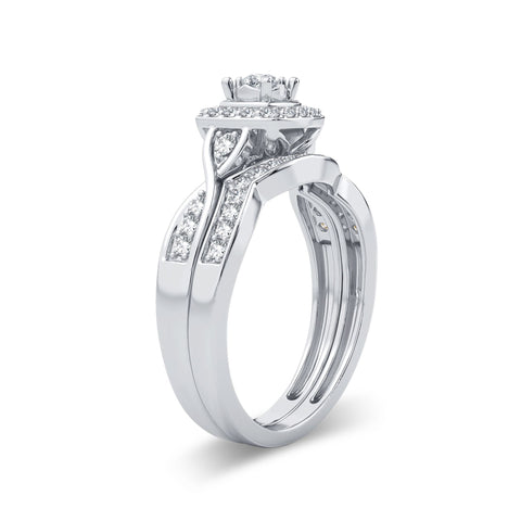 10K 0.40CT Diamond Bridal Ring