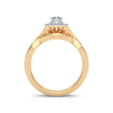 10K 0.40CT Diamond Bridal Ring