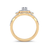 10K 0.50CT Diamond Bridal Ring