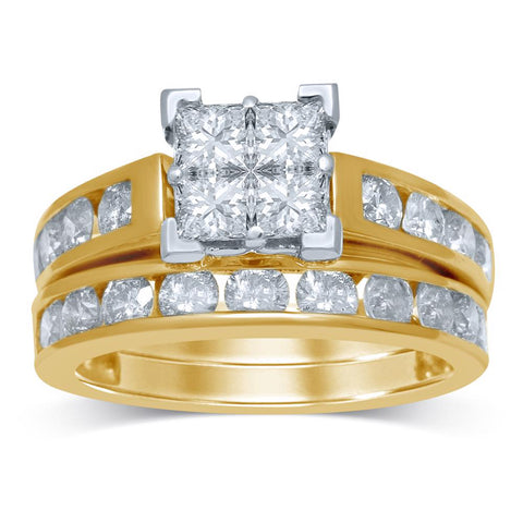 14K 3.00CT Diamond  BRIDAL RING
