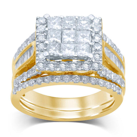14K 2.25CT Diamond BRIDAL RING