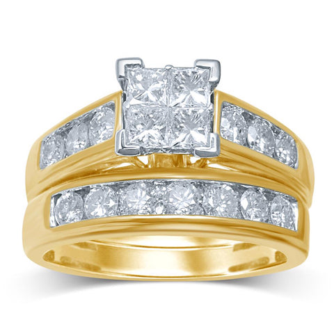 14K 2.00CT Diamond BRIDAL  RING