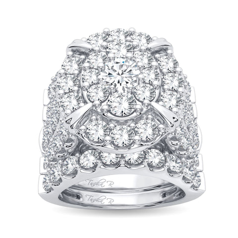 14K 6.00CT Diamond Bridal Ring