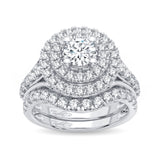 14K 2.00ct Diamond Bridal Ring