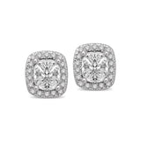 Lovecuts 14K White Gold 5/8 Ct.Tw.Diamond Fashion Earrings