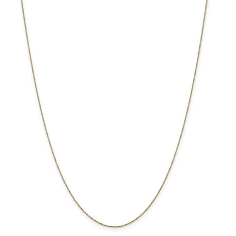 14k Carded.5mm Box Chain(CARDED) 5BY - shirin-diamonds