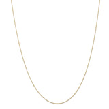 14k .5 mm Cable Rope Chain (CARDED) 5RY - shirin-diamonds
