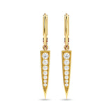 Diamond Fashion Earrings 1/6 ct tw in 10K Yellow Gold