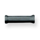 Men's Layered Acrylic Double Flange Plugs 8G (3.2mm) 1/2 (13mm) Long Me BDDFAM8-50-GBK - shirin-diamonds