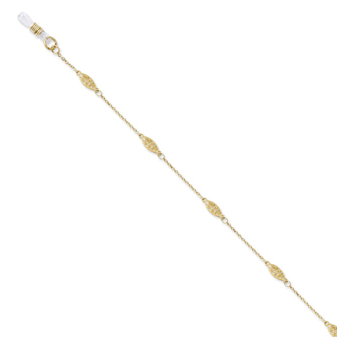 Gold-tone 30in Eyeglass Holder Chain BF1797 - shirin-diamonds