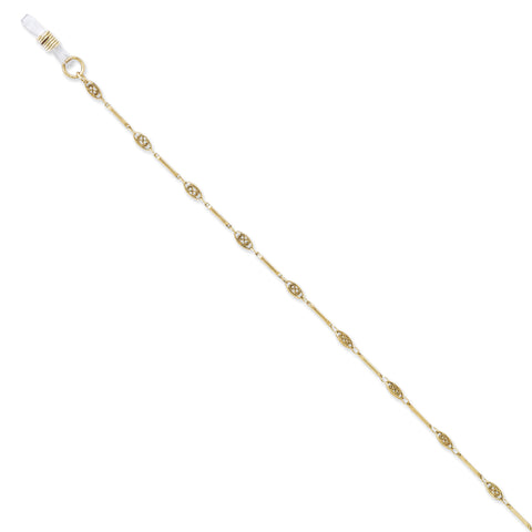 Gold-tone 30in Eyeglass Holder Chain BF1800 - shirin-diamonds