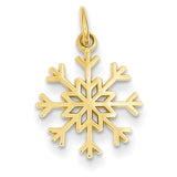 14k Snowflake Charm C1076 - shirin-diamonds