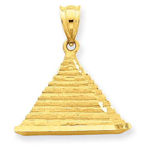 14k Pyramid Charm C1807 - shirin-diamonds