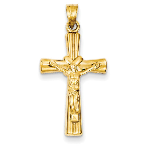 14k Reversible Crucifix / Cross Pendant C3690 - shirin-diamonds