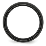 Black Ceramic 8mm Polished Band CER41