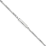 14k WG Semi-Solid Anchor Link ID Bracelet DCID105W - shirin-diamonds