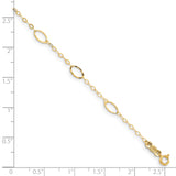 14k Oval Design Bracelet FB1314 - shirin-diamonds