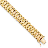 14K Men's Bracelet GB213 - shirin-diamonds
