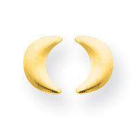 14k Madi K Moon Post Earrings GK586 - shirin-diamonds