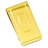 Gold-plated with Engravable Area Money Clip GP3808 - shirin-diamonds