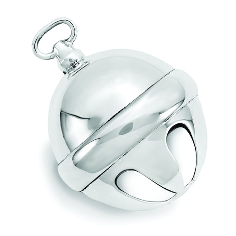 Sterling Silver Small Bell Ornament GP8825 - shirin-diamonds