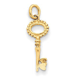 14k Key Pendant K1668 - shirin-diamonds
