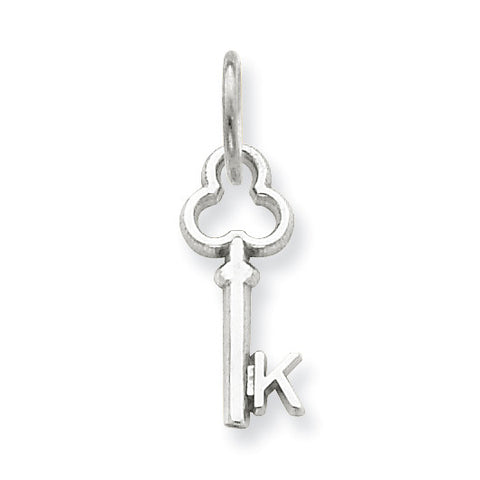 14k WG K Key Charm K3434K - shirin-diamonds