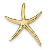 14k Polished Starfish Slide K6067 - shirin-diamonds