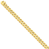 14k 8.5mm Hand-polished Traditional Link Chain LK118 - shirin-diamonds