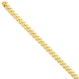 14k 9mm Hand-polished Fancy Link Chain LK137 - shirin-diamonds