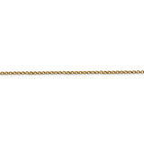 14k 1.15mm Rolo Pendant Chain PEN320 - shirin-diamonds