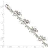 Sterling Silver Unicorns Bracelet QA14 - shirin-diamonds