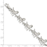 Sterling Silver Horses Bracelet QA5 - shirin-diamonds