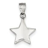 Sterling Silver Star Charm QC1564 - shirin-diamonds
