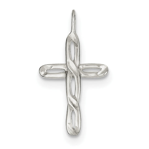 Sterling Silver Cross Pendant QC1879 - shirin-diamonds