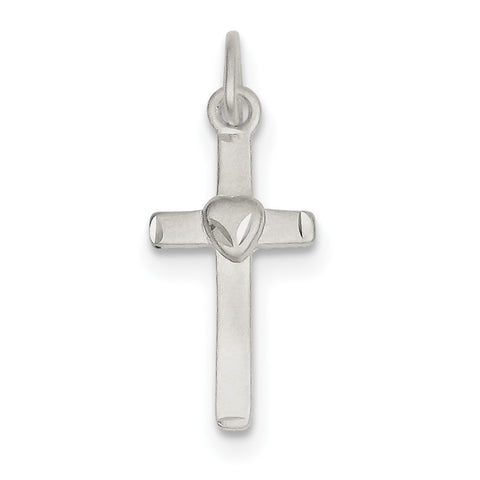 Sterling Silver Latin Cross Pendant QC1885 - shirin-diamonds
